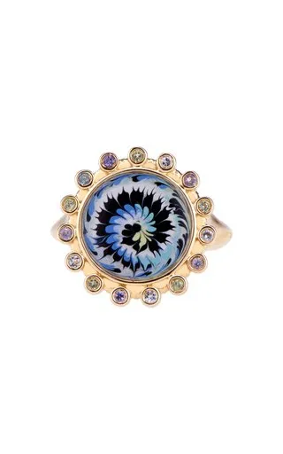 Rings Marlo Laz Tie Dye Signet Ring
