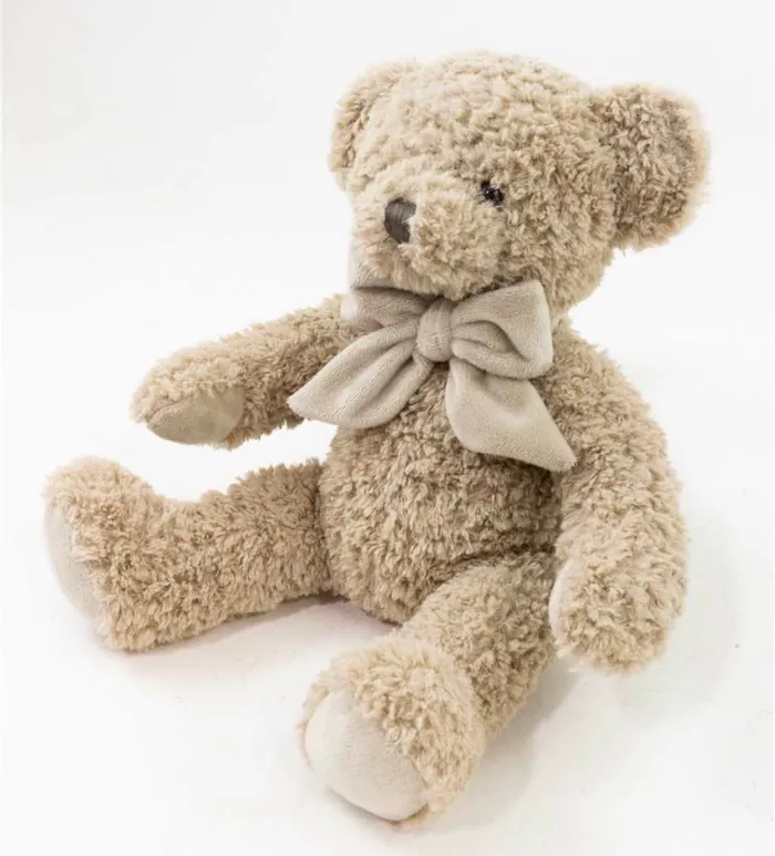 Rings Plush Sitting Brown Bear Candlewick Gift Shop