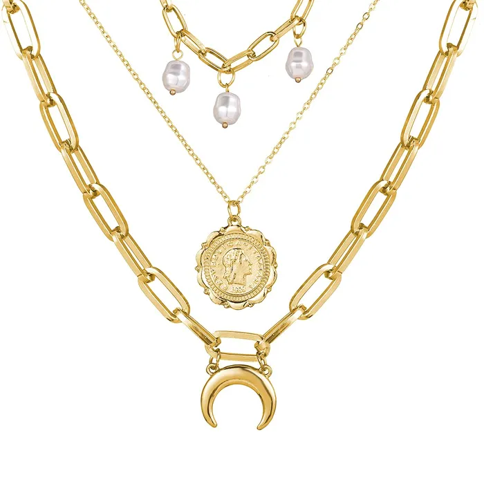 Rings Yellow Chimes Layered Choker Necklace for Women Multilayered Gold Plated Chain Choker Necklace for Women and Girls Yellow Chimes Rings Yellow Chimes Layered Choker Necklace for Women Multilayered Gold Plated Chain Choker Necklace for Women and Girls Yellow Chimes