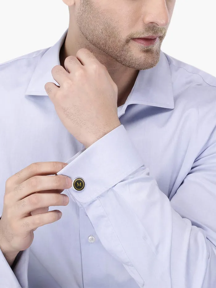 Rings Yellow Chimes Yellow Chimes Cufflinks for Men Alphabets Cuff links M Statement Stainless Steel Cufflinks for Men and Boys