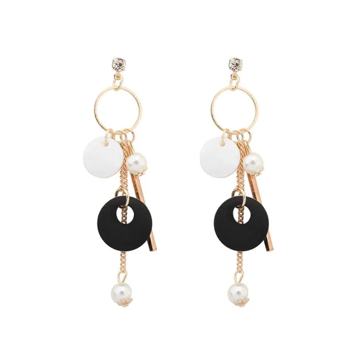 Rings Yellow Chimes Yellow Chimes Tassel Fashionable Lady Multicolor Earrings for Women Girls