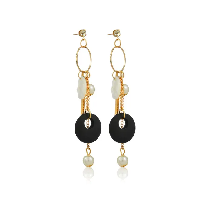 Rings Yellow Chimes Yellow Chimes Tassel Fashionable Lady Multicolor Earrings for Women Girls