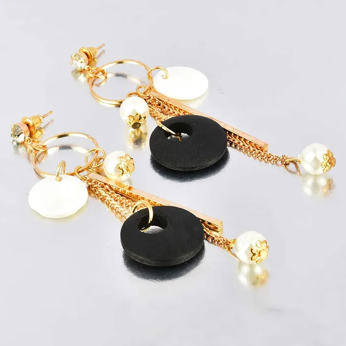 Rings Yellow Chimes Yellow Chimes Tassel Fashionable Lady Multicolor Earrings for Women Girls