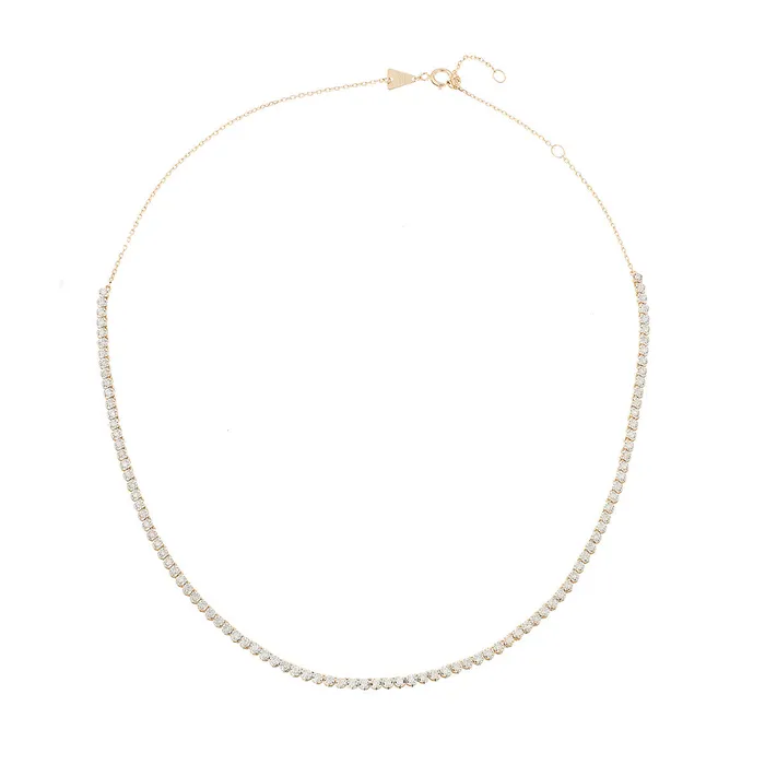 Round Diamond Half Riviera Necklace Adina Reyter Necklaces Round Diamond Half Riviera Necklace Adina Reyter Necklaces
