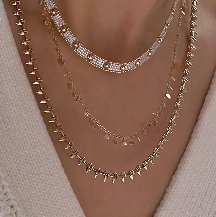 Spear Necklace Kismet by Milka Necklaces