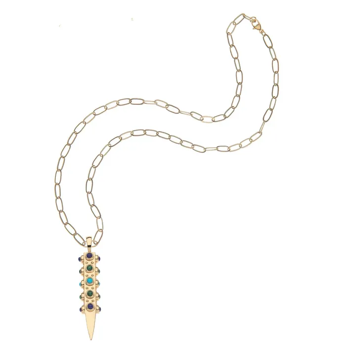 STRONG Stone Collector Sun Ray Pendant Jane Win Necklaces