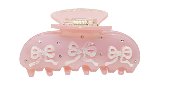 Sweetheart Clip in Pink Pixie emi jay Earrings