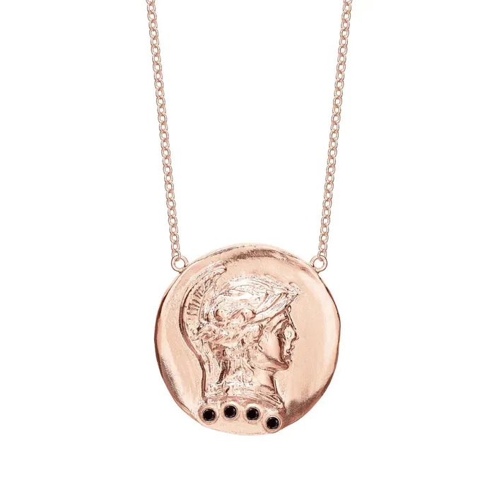 The Roman Token Necklace Tracee Nichols Necklaces