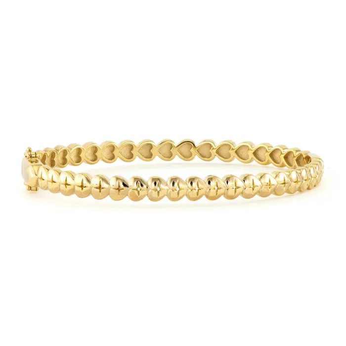 Three Stories Jewelry Bracelets Love Explosion Sideways Pave Heart Bangle Three Stories Jewelry Bracelets Love Explosion Sideways Pave Heart Bangle