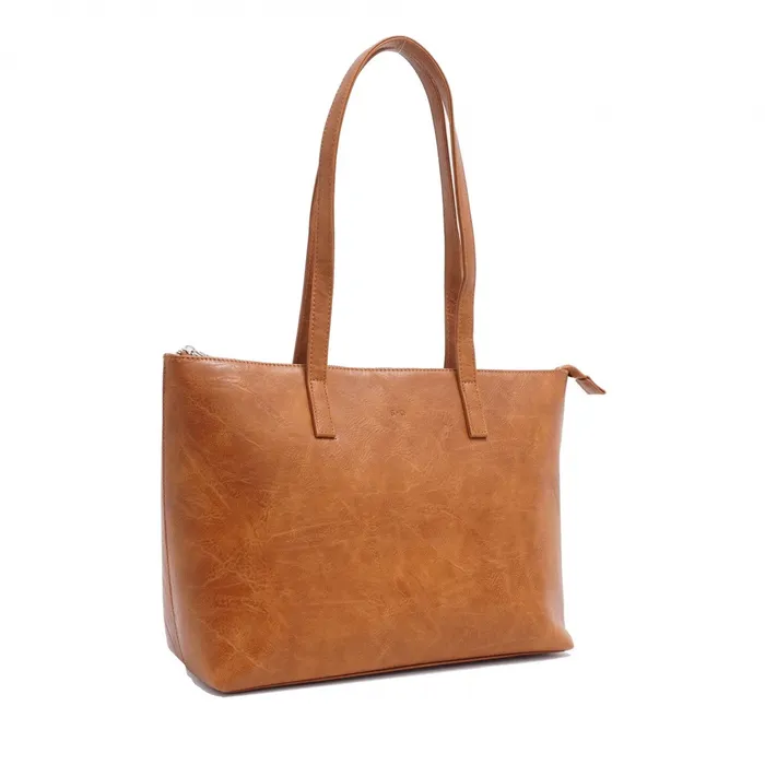 Tiara Work Tote Camel SQ Earrings