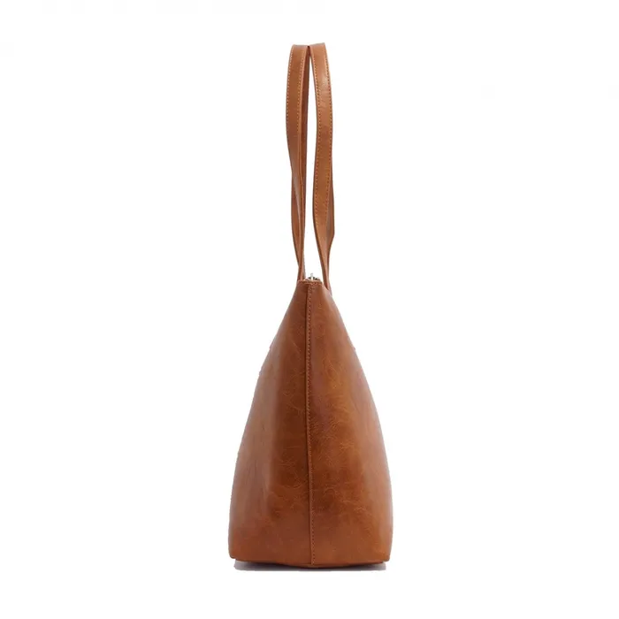 Tiara Work Tote Camel SQ Earrings