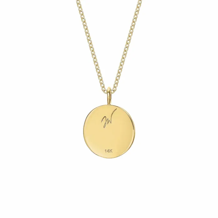Tracee Nichols Necklaces The Lion Enamel Token Necklace