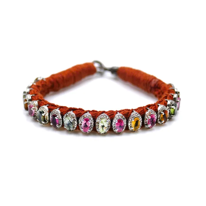 Van Den Abeele Bracelets Rio BrickRed Brazilian Bracelet