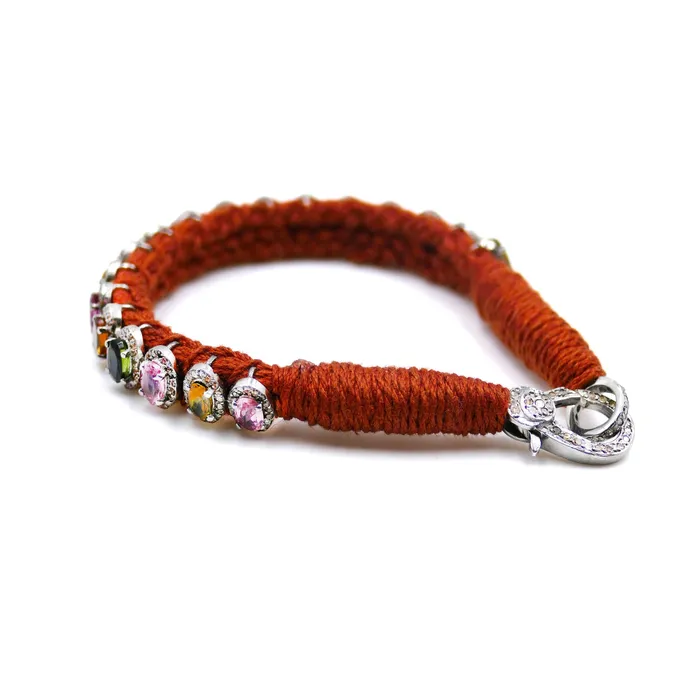 Van Den Abeele Bracelets Rio BrickRed Brazilian Bracelet Van Den Abeele Bracelets Rio BrickRed Brazilian Bracelet