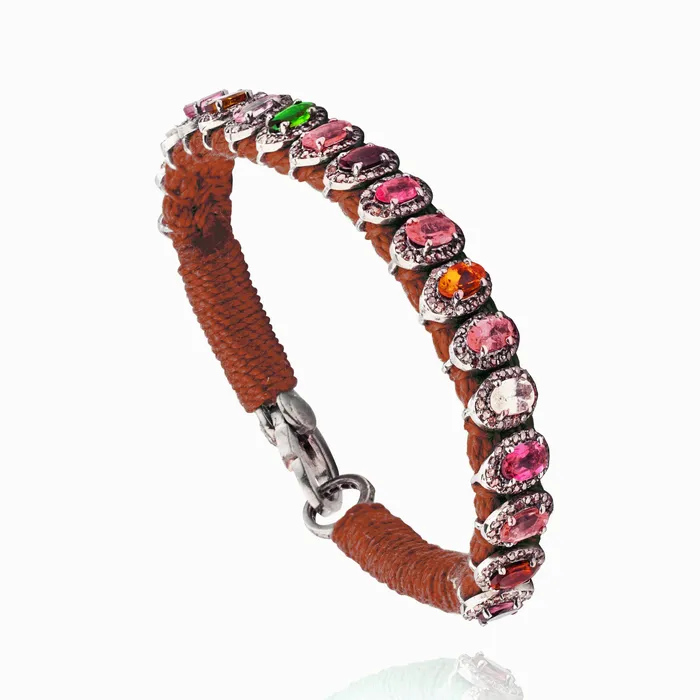 Van Den Abeele Bracelets Rio BrickRed Brazilian Bracelet Van Den Abeele Bracelets Rio BrickRed Brazilian Bracelet