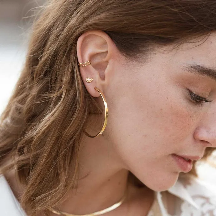 WAEKURA Earrings Nouria Earcuff WAEKURA