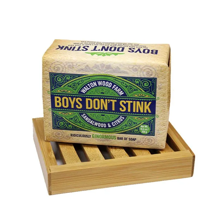 Walton Wood Farm Earrings Bamboo Soap Dish