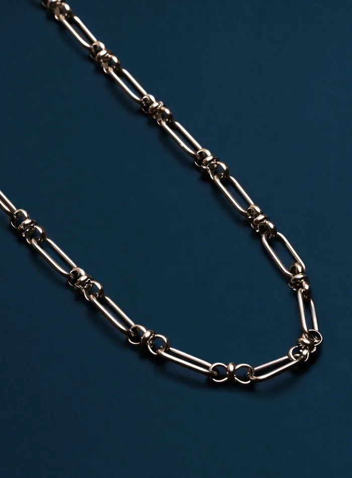 Waterproof Large 8mm Oval Cable Stainless Steel Chain WE ARE ALL SMITH Necklaces