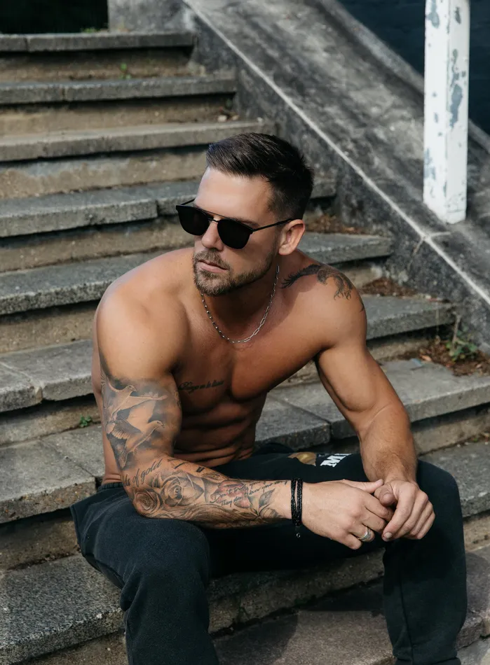 WE ARE ALL SMITH Mens Jewelry Clothing Necklaces Large Clip Chain Necklace for Men