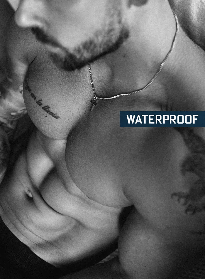 WE ARE ALL SMITH Mens Jewelry Clothing Necklaces Waterproof Stainless Steel Cross For Men