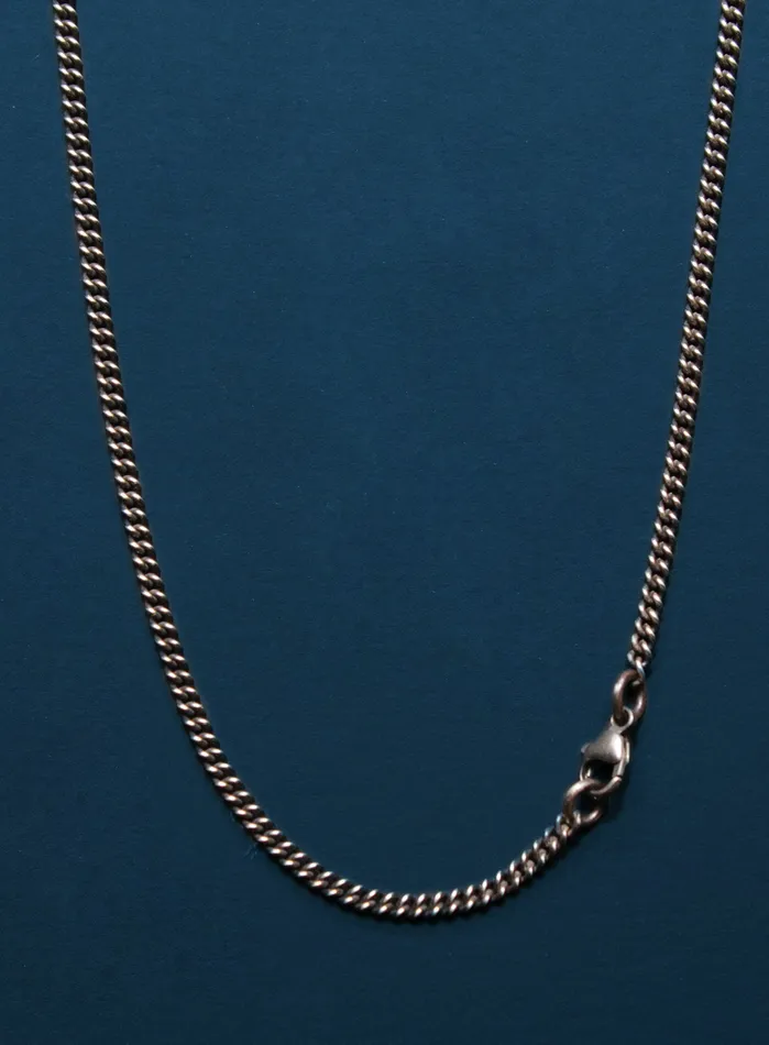 WE ARE ALL SMITH Necklaces Saint Christopher Large Rectangular Medal Necklace for Men