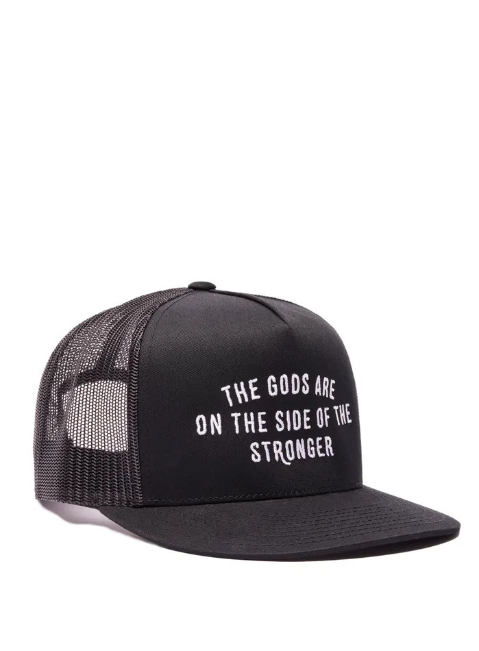 WE ARE ALL SMITH Necklaces The Gods are on the Side of the Stronger Trucker Cap WE ARE ALL SMITH Necklaces The Gods are on the Side of the Stronger Trucker Cap