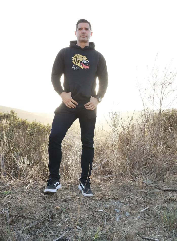 We Are All Smith Tiger Black Unisex Hoodie WE ARE ALL SMITH Mens Jewelry Clothing Rings We Are All Smith Tiger Black Unisex Hoodie WE ARE ALL SMITH Mens Jewelry Clothing Rings