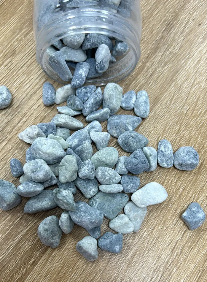 White and Grey Decorative Stones for Resin Art Resin Art Hub Necklaces