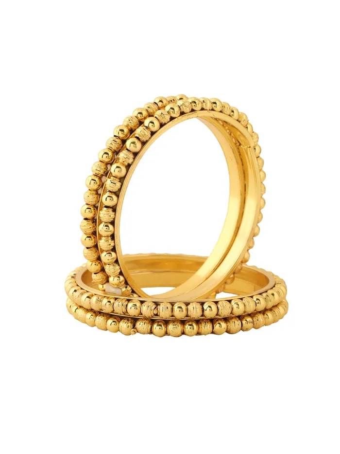 Yellow Chimes Bangles for Women Gold Toned Beads Designed Set of 4 Pcs Traditional Bangles for Women and Girls Yellow Chimes Necklaces Yellow Chimes Bangles for Women Gold Toned Beads Designed Set of 4 Pcs Traditional Bangles for Women and Girls Yellow Chimes Necklaces