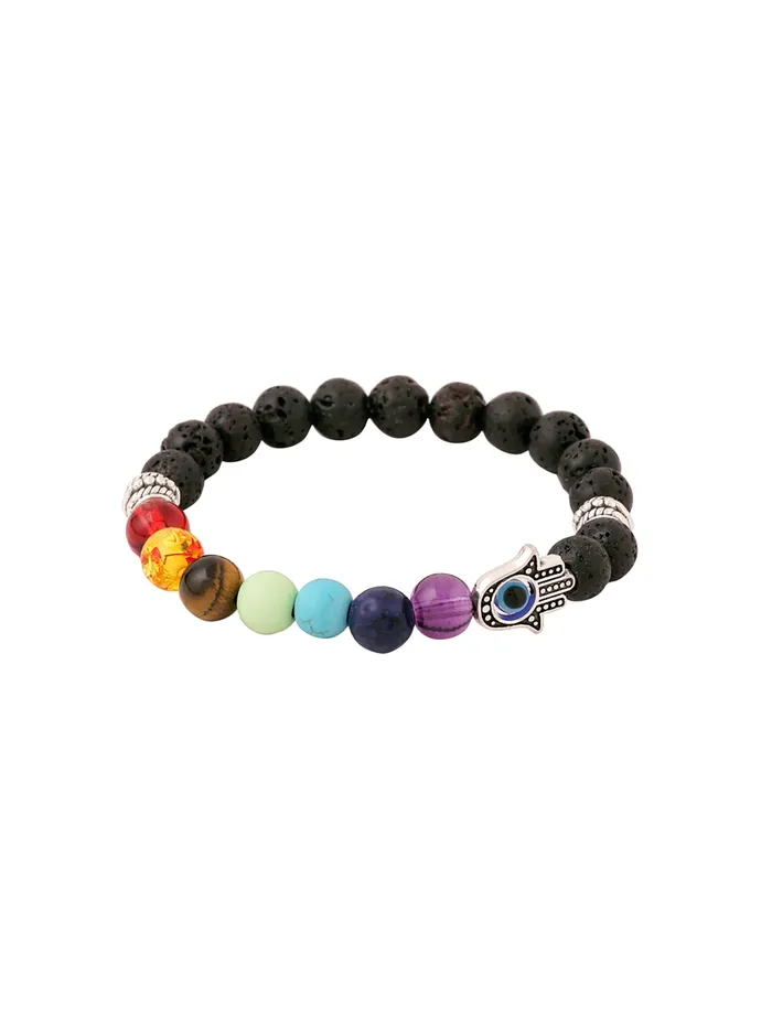 Yellow Chimes Bracelets Yellow Chimes Bracelet Fashion Multicolor And Black DVine Evil Eye Nazariya Style Bracelets For Boys And Girls Accessories Jewellery For Unisex Adult Birthday Gift And Anniversary Gift