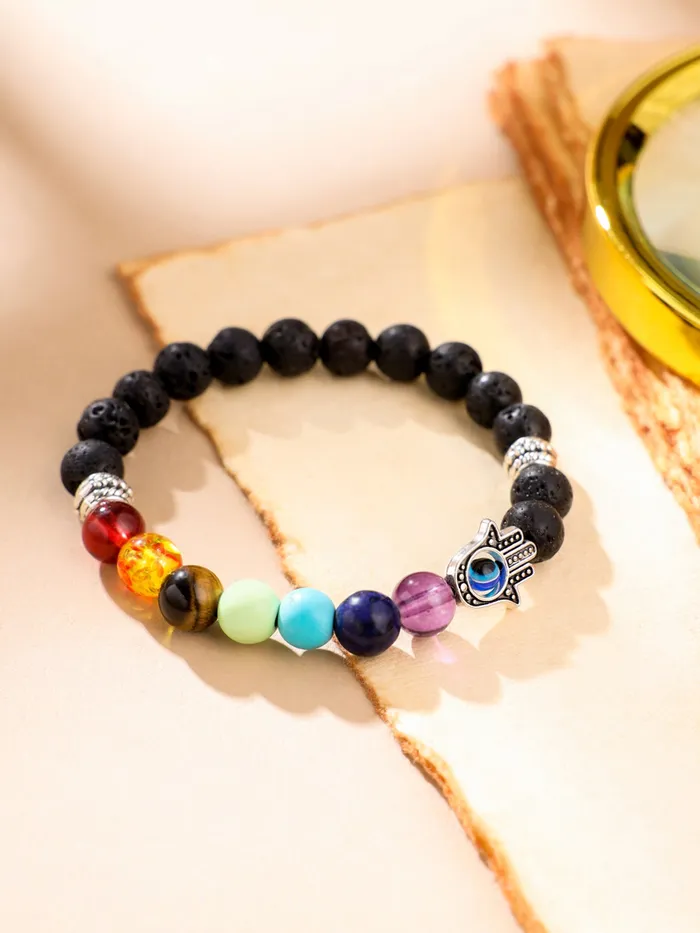 Yellow Chimes Bracelets Yellow Chimes Bracelet Fashion Multicolor And Black DVine Evil Eye Nazariya Style Bracelets For Boys And Girls Accessories Jewellery For Unisex Adult Birthday Gift And Anniversary Gift