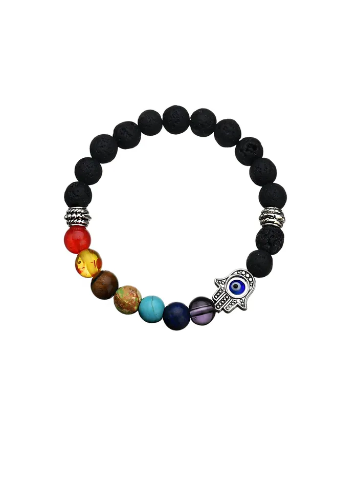 Yellow Chimes Bracelets Yellow Chimes Bracelet Fashion Multicolor And Black DVine Evil Eye Nazariya Style Bracelets For Boys And Girls Accessories Jewellery For Unisex Adult Birthday Gift And Anniversary Gift