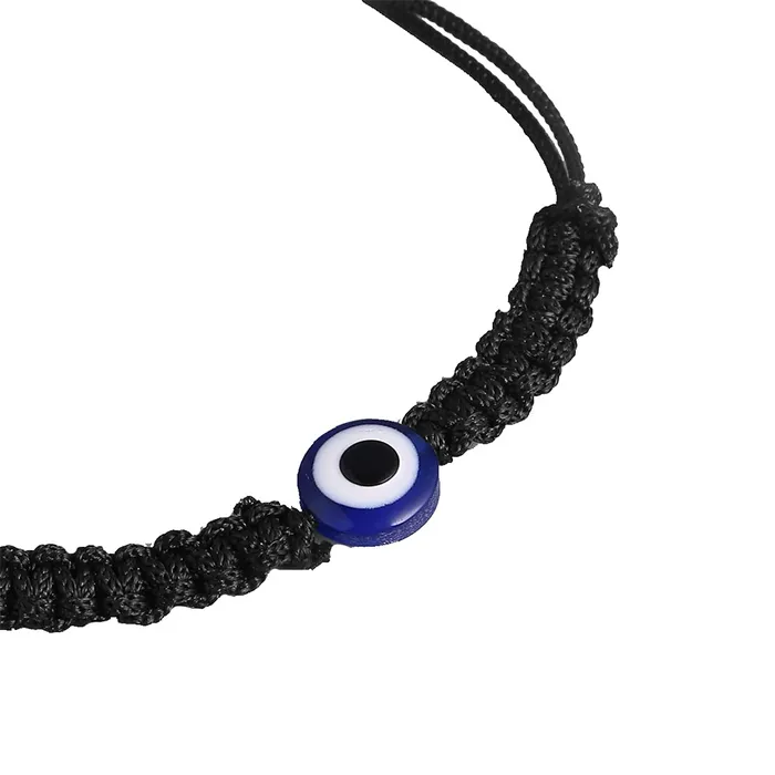 Yellow Chimes Combo of 3 Pieces Evil Eye Nazariya Multicolor Beads Stretchable Bracelets for Women and Girls Yellow Chimes Earrings