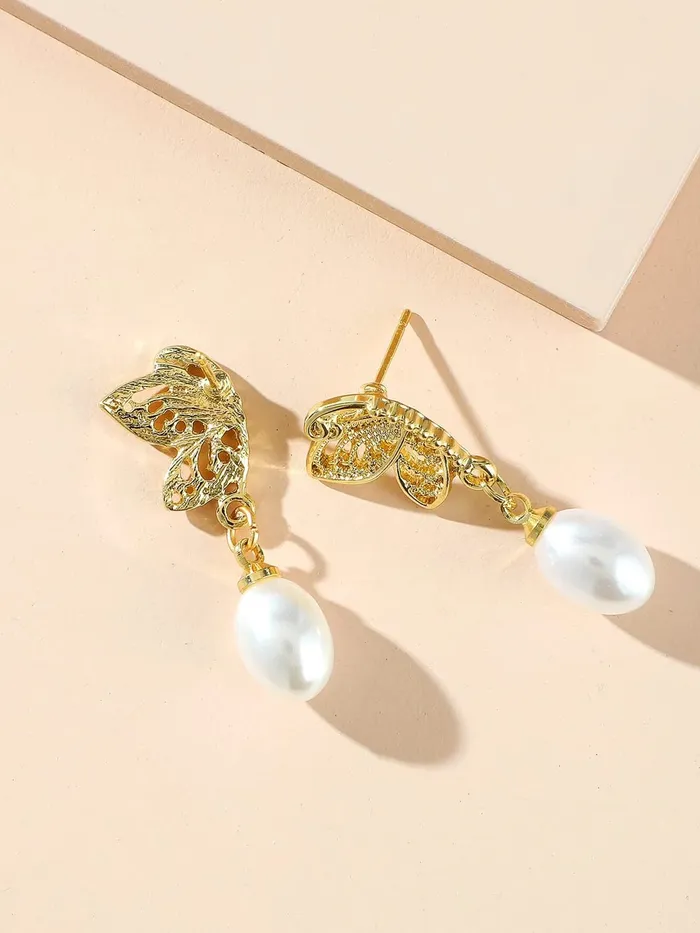 Yellow Chimes Earrings for Women and Girls Drop Earrings for Girls Pearl Drop Earrings Birthday Gift for girls and women Anniversary Gift for Wife Yellow Chimes Bracelets