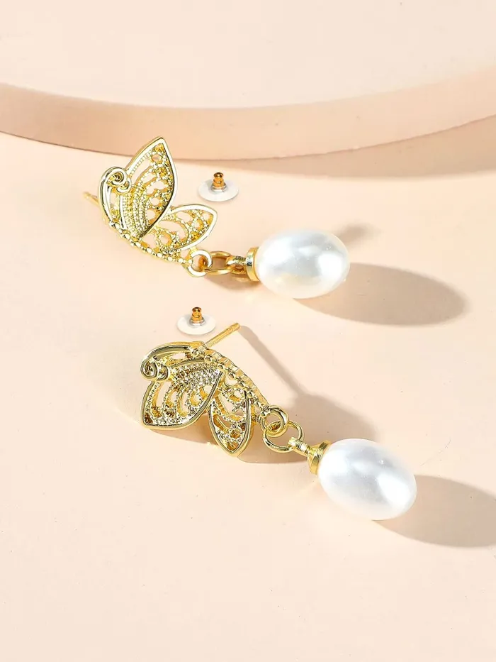 Yellow Chimes Earrings for Women and Girls Drop Earrings for Girls Pearl Drop Earrings Birthday Gift for girls and women Anniversary Gift for Wife Yellow Chimes Bracelets
