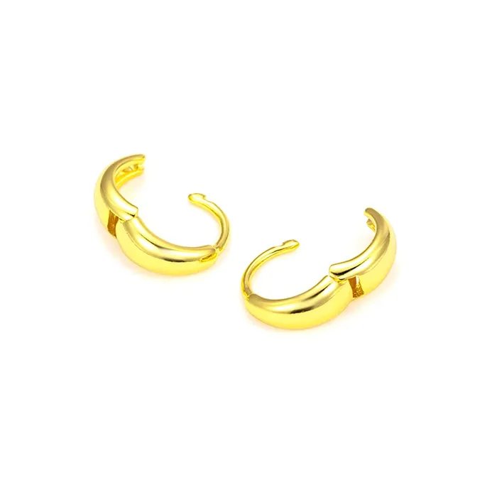 Yellow Chimes Earrings for Women and Girls Golden Crystal Hoops Gold Plated Clip On Earrings Golden Hoop Earrings for Women Birthday Gift for girls and women Anniversary Gift for Wife Yellow Chimes Rings