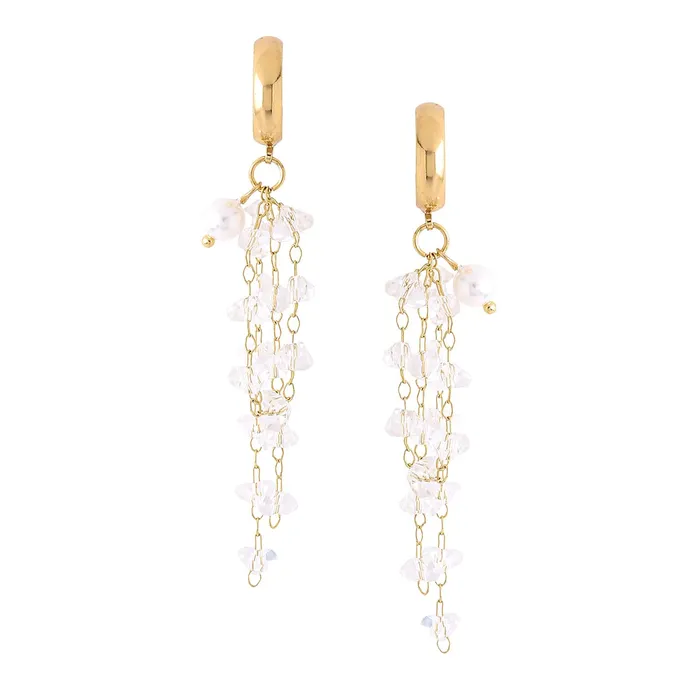 Yellow Chimes Earrings For Women Golden Stud With Crystal Tassel Drop Dangle Earrings For Women and Girls Yellow Chimes Earrings Yellow Chimes Earrings For Women Golden Stud With Crystal Tassel Drop Dangle Earrings For Women and Girls Yellow Chimes Earrings