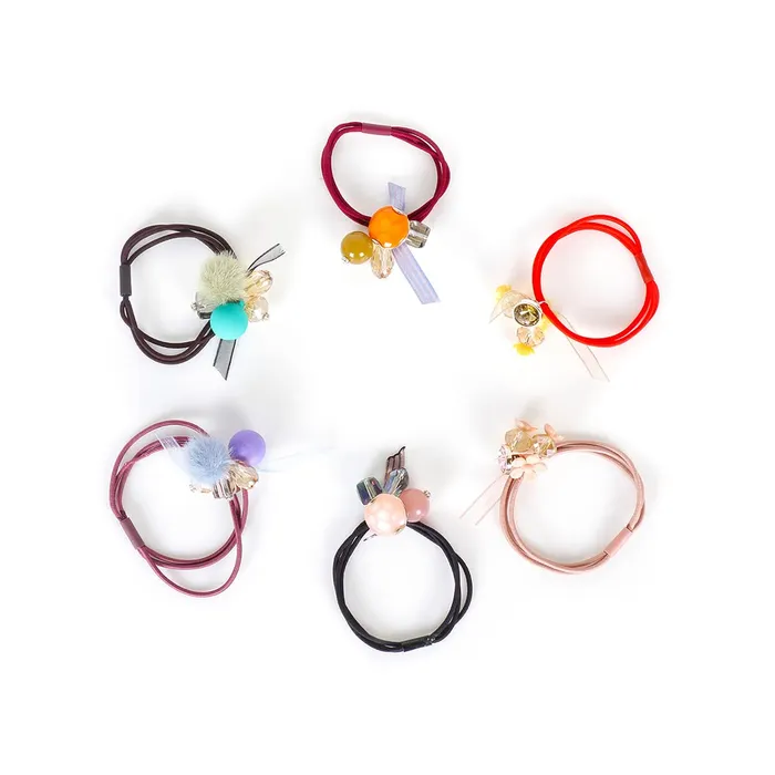 Yellow Chimes Earrings Yellow Chimes 6 Pcs Rubber Bands High Elsticity Charm Ponytail Holders Hair Accessories Pack of 6 MultiColor Medium YCHARBGL011MC Yellow Chimes Earrings Yellow Chimes 6 Pcs Rubber Bands High Elsticity Charm Ponytail Holders Hair Accessories Pack of 6 MultiColor Medium YCHARBGL011MC