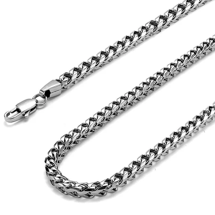 Yellow Chimes Earrings Yellow Chimes Chain for Men and Boys Silver Chain Men Crub Neck Chain for Men Stainless Steel Chains for Men Birthday Gift for Men Boys Anniversary Gift for Husband