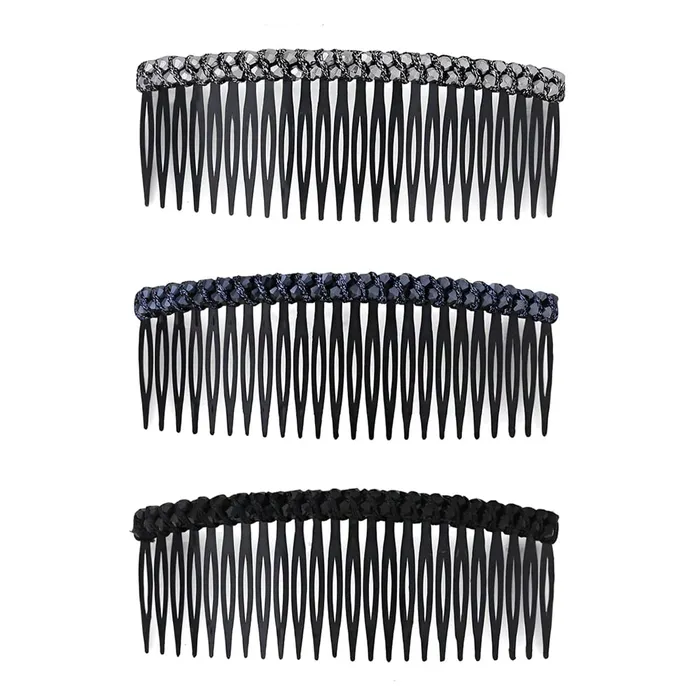 Yellow Chimes Earrings Yellow Chimes Comb Pin for Women Hair Accessories for Women Western Comb Clips for Hair for Women Set of 3 Pcs Juda Pin Hair Pins for Women Side PinComb PinJuda pin Accessories for Women