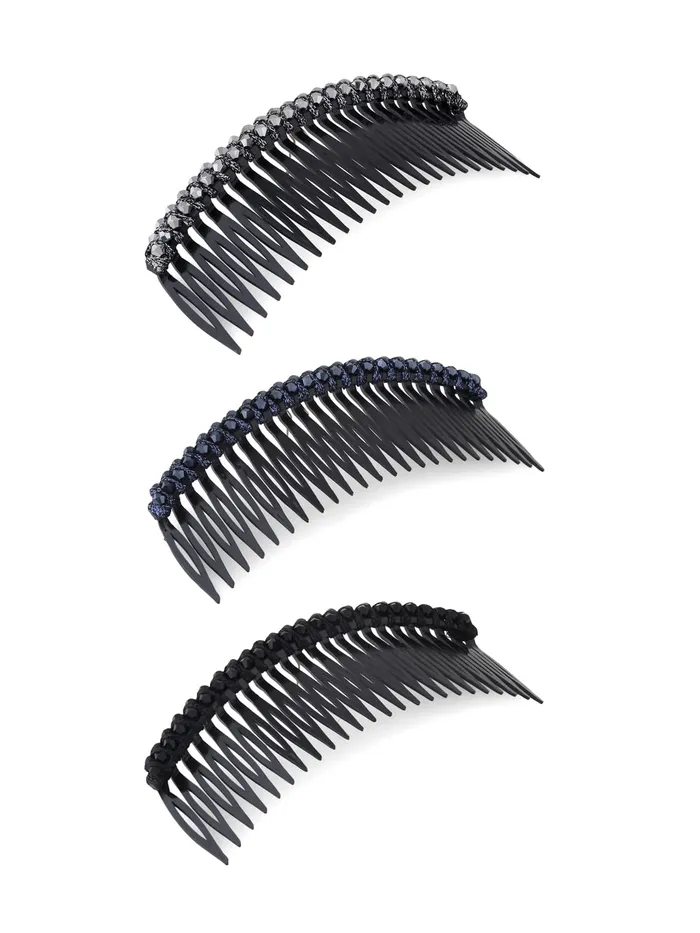 Yellow Chimes Earrings Yellow Chimes Comb Pin for Women Hair Accessories for Women Western Comb Clips for Hair for Women Set of 3 Pcs Juda Pin Hair Pins for Women Side PinComb PinJuda pin Accessories for Women
