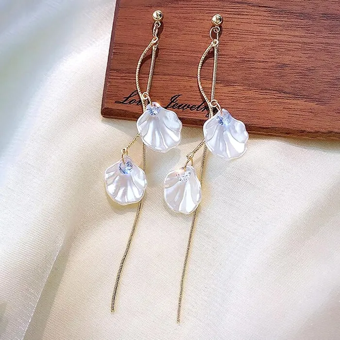 Yellow Chimes Earrings Yellow Chimes Earrings for Women 2 Pair Combo of Pearl Drop and Metal Drop Earrings Birthday Gift for Girls and Women Anniversary Gift for Wife