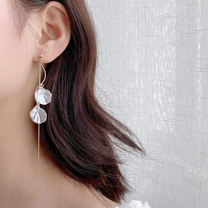 Yellow Chimes Earrings Yellow Chimes Earrings for Women 2 Pair Combo of Pearl Drop and Metal Drop Earrings Birthday Gift for Girls and Women Anniversary Gift for Wife