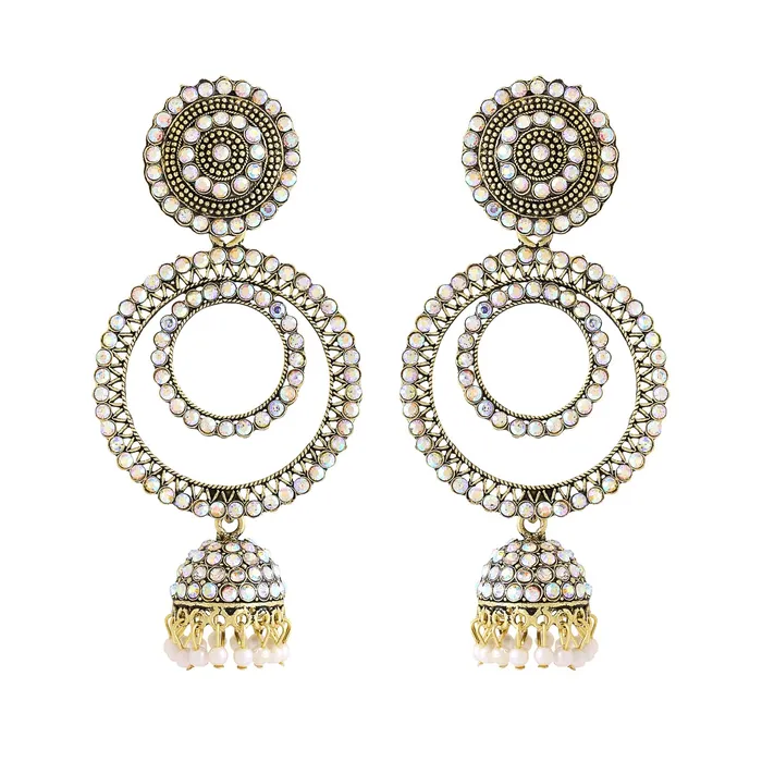 Yellow Chimes Earrings Yellow Chimes Earrings for Women and Girls Crystal Jhumka Gold Plated Crystal Studded Jhumki EarringsBirthday Gift For girls and women Anniversary Gift for Wife Yellow Chimes Earrings Yellow Chimes Earrings for Women and Girls Crystal Jhumka Gold Plated Crystal Studded Jhumki EarringsBirthday Gift For girls and women Anniversary Gift for Wife