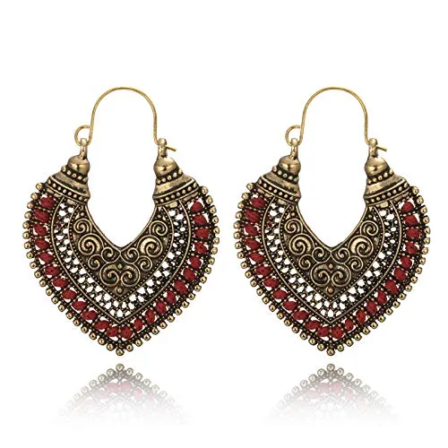 Yellow Chimes Earrings Yellow Chimes Oxidized Indian Traditional Fancy Earrings Chandbali for Women and Girls Yellow Chimes Earrings Yellow Chimes Oxidized Indian Traditional Fancy Earrings Chandbali for Women and Girls