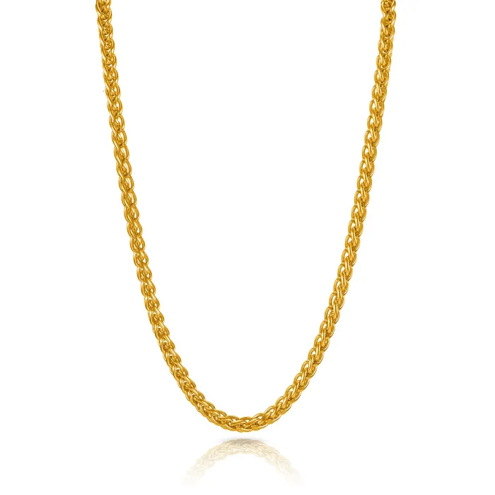 Yellow Chimes GoldPlated Latest Fashion Thick Long Trending Design Interlinked Neck Chains For Men and Boys Yellow Chimes Bracelets Yellow Chimes GoldPlated Latest Fashion Thick Long Trending Design Interlinked Neck Chains For Men and Boys Yellow Chimes Bracelets