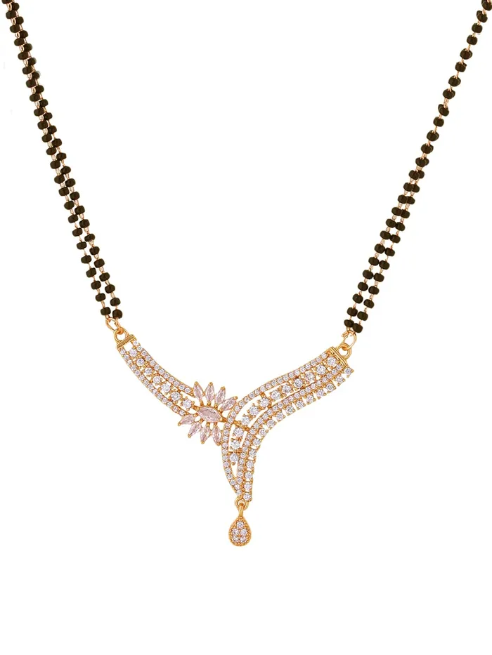 Yellow Chimes Mangalsutra for Women Rose Gold Plated ADAmerican Diamond Studded Floral Designed Mangalsutra for Women and Girls Yellow Chimes Earrings Yellow Chimes Mangalsutra for Women Rose Gold Plated ADAmerican Diamond Studded Floral Designed Mangalsutra for Women and Girls Yellow Chimes Earrings