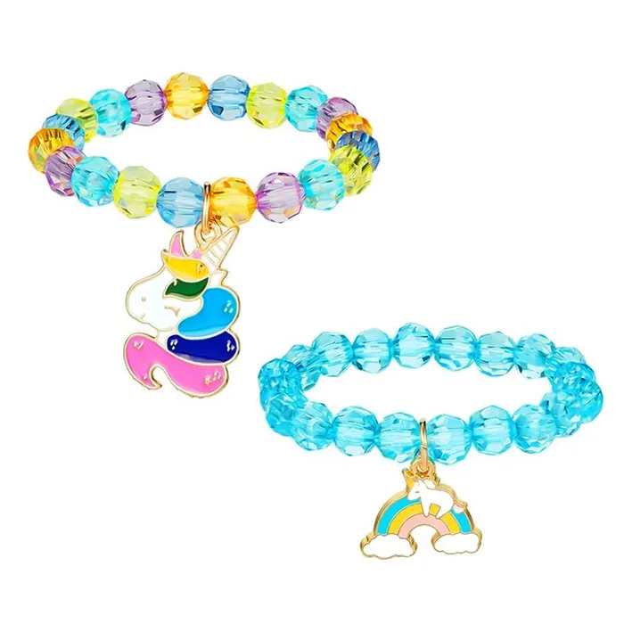 Yellow Chimes Necklaces Melbees by Yellow Chimes Bracelet for Girls Kids Charm Bracelets for Girls Combo of 2 Pcs Candy Colors Unicorn Beads Bracelet For Girls kids Birthday Gift For Kids and Girls Yellow Chimes Necklaces Melbees by Yellow Chimes Bracelet for Girls Kids Charm Bracelets for Girls Combo of 2 Pcs Candy Colors Unicorn Beads Bracelet For Girls kids Birthday Gift For Kids and Girls