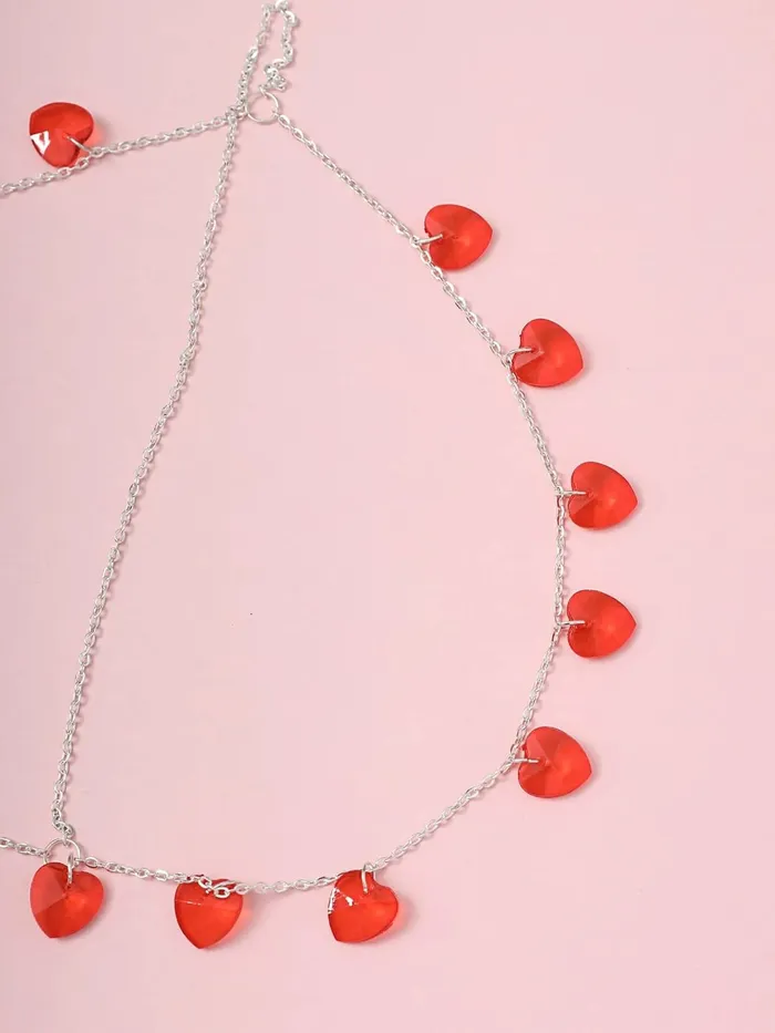 Yellow Chimes Necklaces Yellow Chimes Head Chain for Women and Girls Silver Toned Multilayer Head jewellery for women Birthday Gift for girls and women Anniversary Gift for Wife