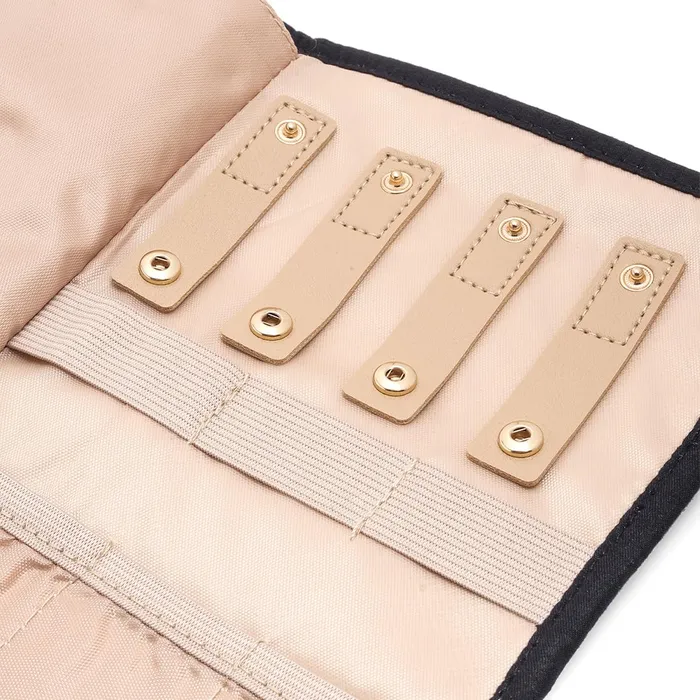 Yellow Chimes Necklaces Yellow Chimes Jewellery Organiser Bag Birthday Gifts for Women Girls Portable Cosmetics Jewelry Organiser Box Travel Jewelry Organizer Bag Foldable Jewelry Case